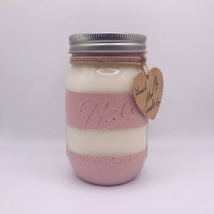 100% Hand crafted distressed Soy Wax candle.